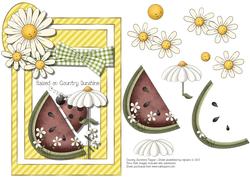 Country Sunshine Card Topper