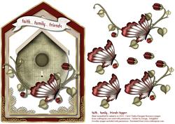 Faith - Family - Friends - Card Topper