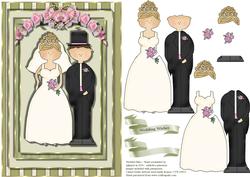 Wedded Bliss Card Topper