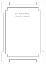 Ornare - Paper Piercing Abstract 10