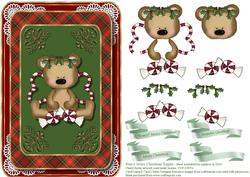 Bear-y Merry Christmas Card Topper