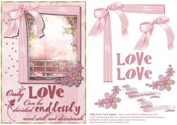 Only Love Card Topper