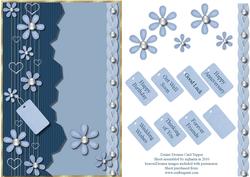 Denim Dreams Card Topper