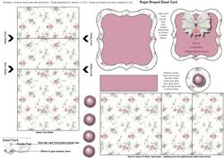 Anniversary Roses Easel Card