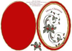 A Holly Jolly Christmas Card