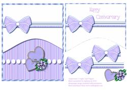 Anniversary Couple Card Topper - 2