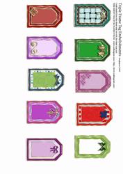 Triple Frame Tags Set 1