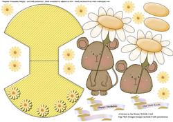 A Mouse in the House Wobble Card