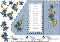In Sadness Teardrop Card