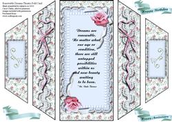 Dreams Are Renewable Theatre Fold Card
