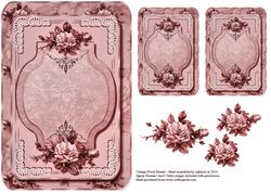 3 Vintage Floral Beauties