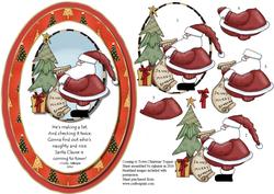 Coming to Town Christmas Topper