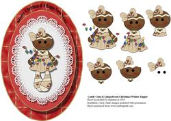 Candy Cane & Gingerbread Christmas Wishes
