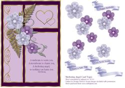 Sheltering Angel Card Topper