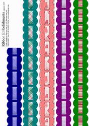 Scalloped Double Ribbons 1
