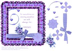 Always My Friend - Purple Topper