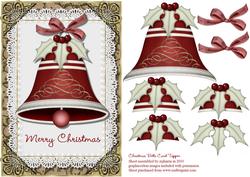 Christmas Bells Card Topper