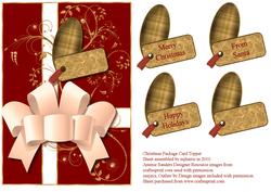 A Christmas Present Card Topper