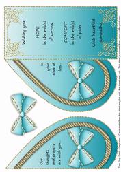 Tear Drop Teal Sympathy