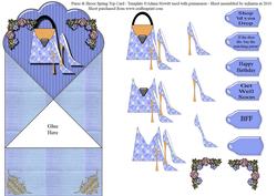 Purse & Shoes Spring Top Card