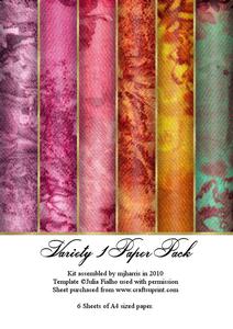 Variety 1 Paper Pack