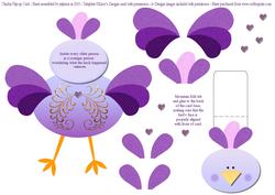 Chickie Flip-up Card