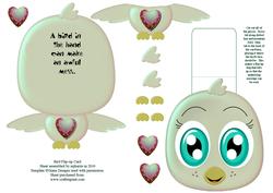 Bird Flip-up Card 2