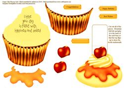 Cuppy Cake Flip-up Card 3