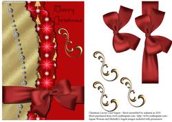 Christmas Layers Card Topper
