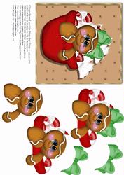 Gingerbread Cookie Step-by-step Topper