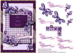 Dragonfly Delight Card Topper