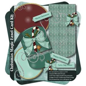 Christmas Magic Easel Card Kit