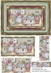In the Garden Pyramid Card Front