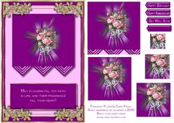 Fragrant Flowers Card Front