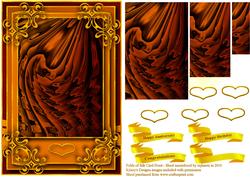 Folds of Silk Card Front