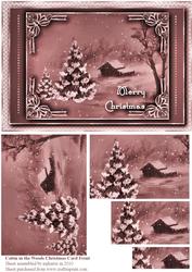 Cabin in the Woods Christmas Card Front 2
