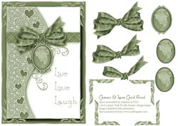 Cameo & Lace Card Front 3