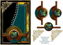 Medieval Mystery Blank Card Topper