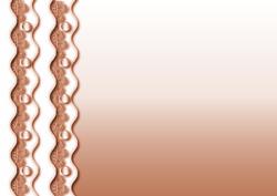 Pearls & Lace Backing Paper in Caramel
