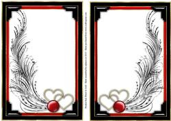 Study in Red, Black & Gold