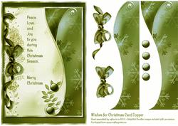 Wishes for Christmas in Green