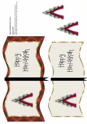 Happy Hanukkah Book Sheet