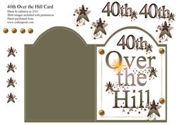 40th Over the Hill Card 2