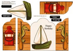 Boat Nautical Male Birthday
