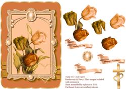 Tulip Trio Card Front
