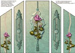 Roses on Theatre Fold Card