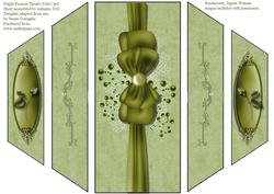 Elegant Passion Theatre Fold Card