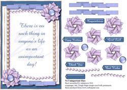 No Unimportant Days 2