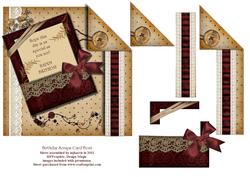 Birthday Scraps Card Front