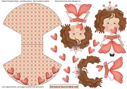 My Princess Wobble Card